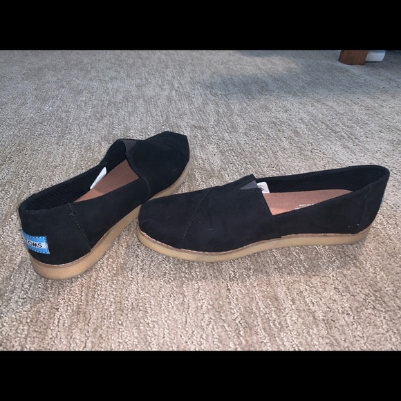 TOMS Alparagata Crepe Black Microfiber - Picture 3 of 5
